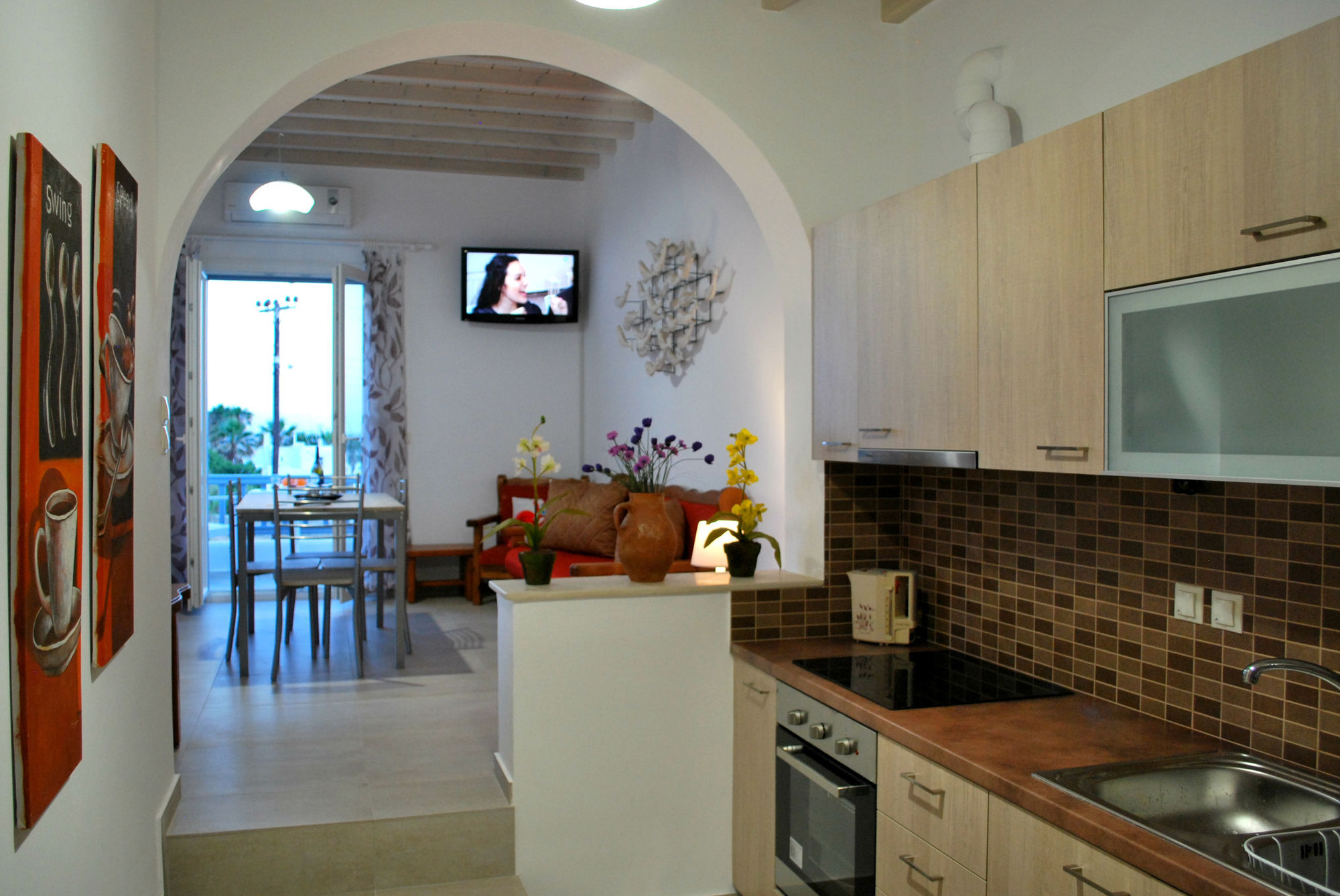 Jewel Apartments Mykonos Ornos  Bagian luar foto